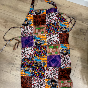 Quilted pattern apron